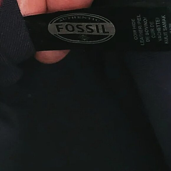 Fossil Emerson Leather Bag Purse - Picture 7 of 7